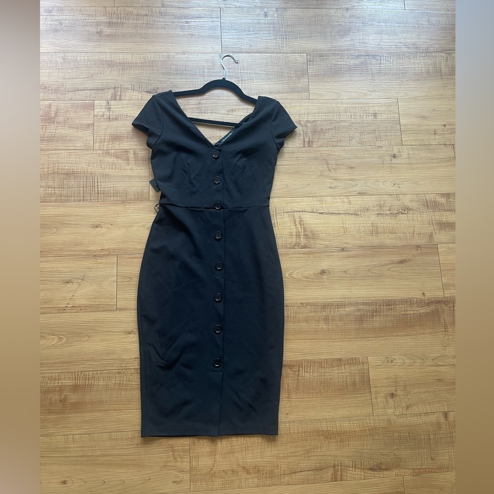 NWT Express Black SHEATH DRESS Size XS